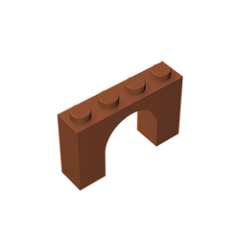 GOBRICKS GDS-680  Arch 1 x 4 x 2 - YWOBB