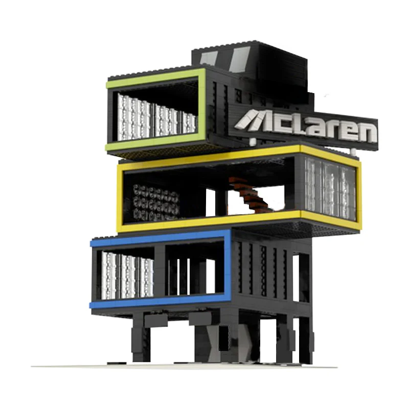 MOC 46907 Motor Studio Modular (2020) - YWOBB