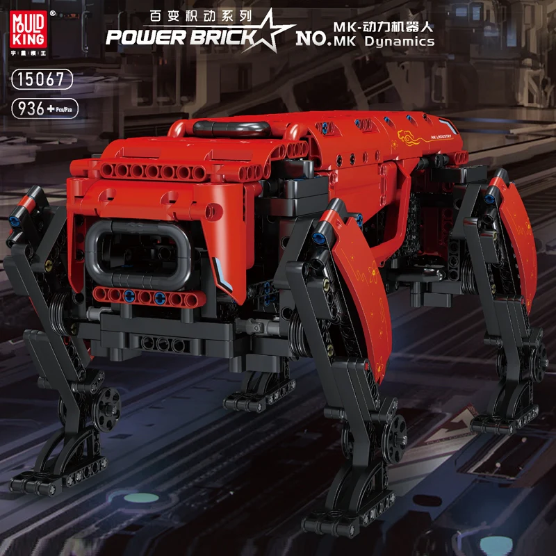Mould King 15067S Power Robot Dog - YWOBB