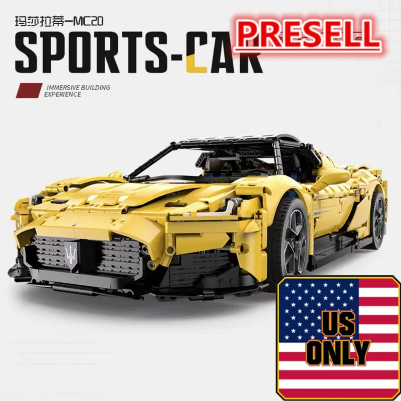RASTAR 93510 Maserati MC20 Nettuno OVP US Warehouse Version - YWOBB