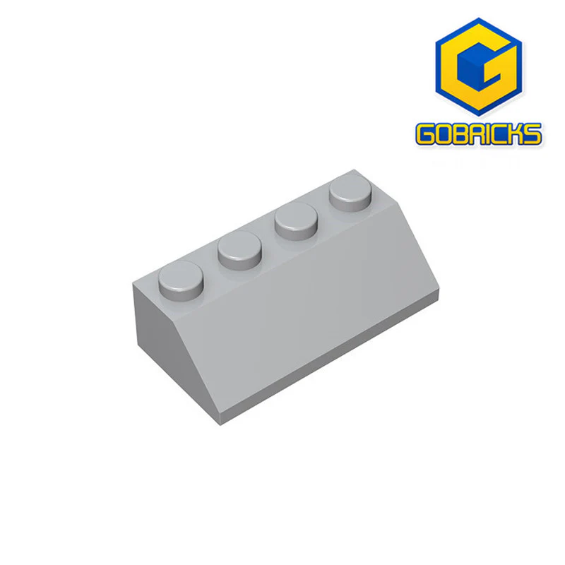 GOBRICKS GDS-591 Slope 45 2 x 4 - YWOBB