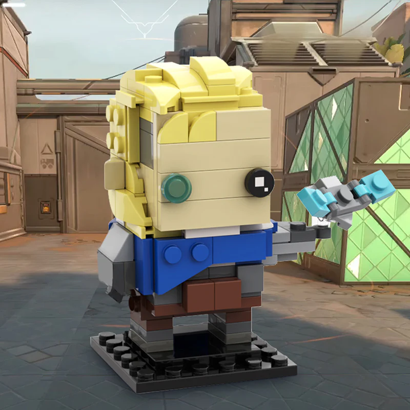 GOBRICKS MOC 131208 VALORANT Sova Brickheadz - YWOBB