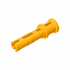 GOBRICKS GDS-923 Pin 3L with Friction Ridges Lengthwise and Stop Bush - YWOBB