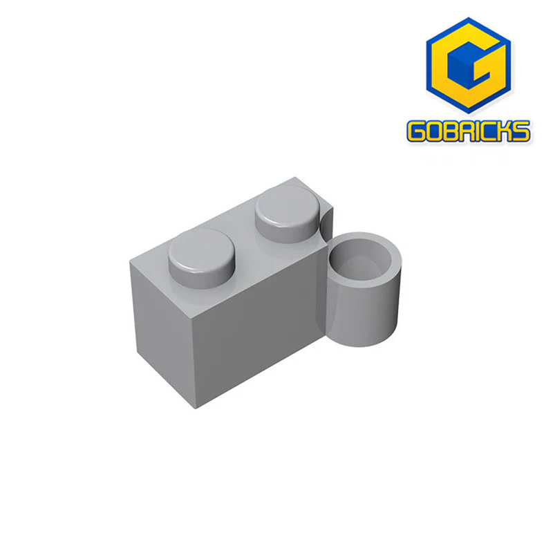 GOBRICKS GDS-809 Hinge Brick 1 x 4 Swivel Base - YWOBB