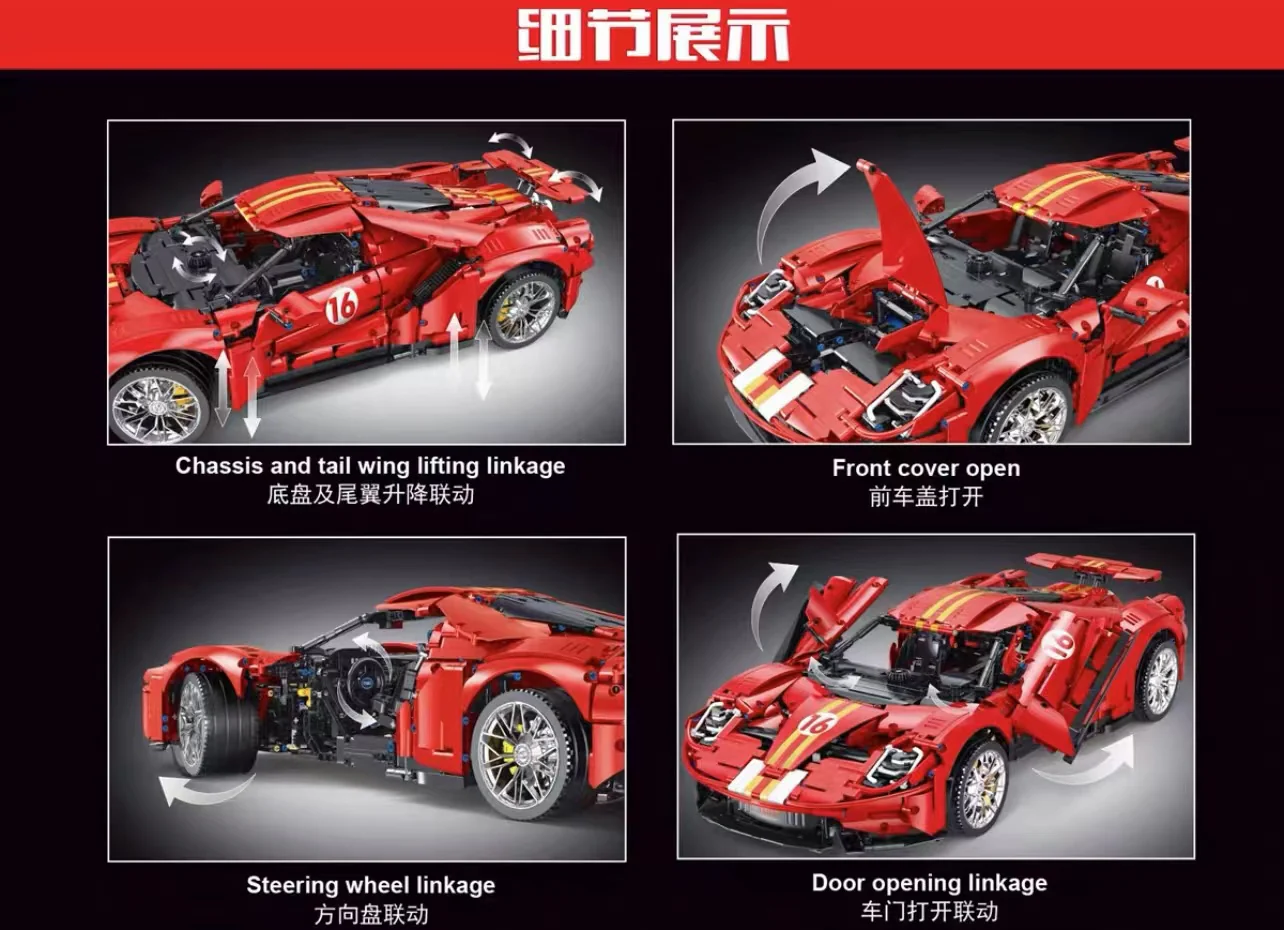 TGL T5042A Ford GT supercar - YWOBB