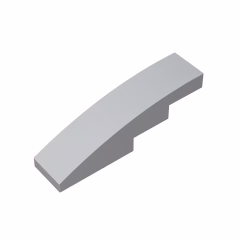 GOBRICKS GDS-658  Curved 4 x 1 - YWOBB