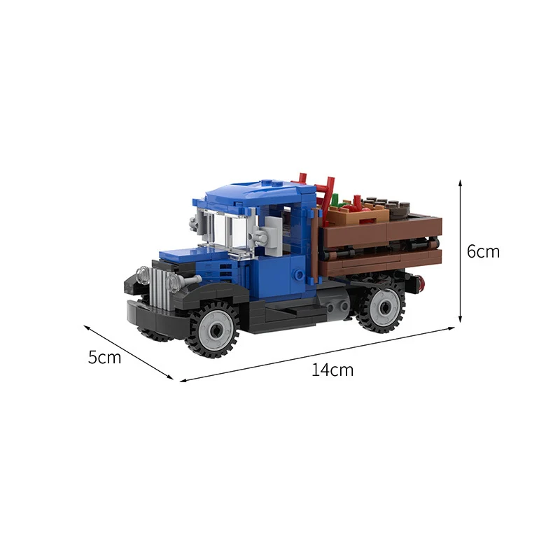 MOC 5823 1930s Delivery / Farm Truck - YWOBB