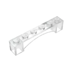 GOBRICKS GDS-679  Arch 1 x 6 Raised Arch - YWOBB