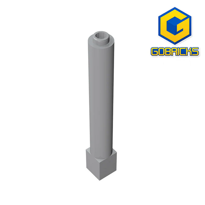GOBRICKS GDS-1326 Support 1 x 1 x 6 Solid Pillar - YWOBB