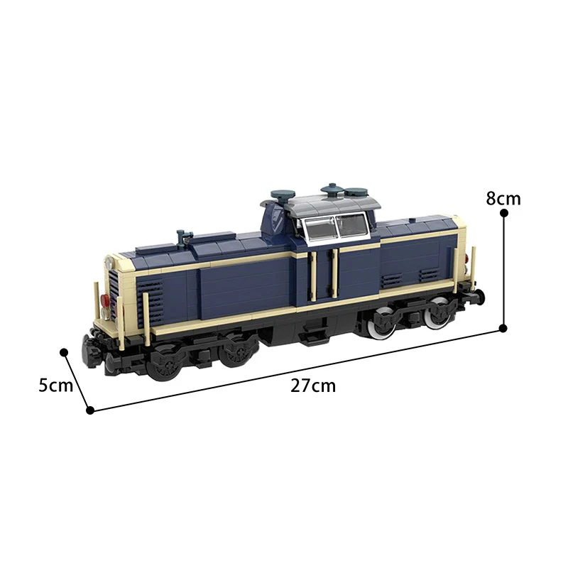 MOC 35655 V100 German Cargo Locomotive - YWOBB