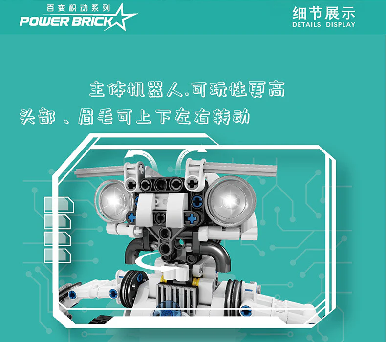 Mould King 15046 RC The Ever-changing Robot - YWOBB