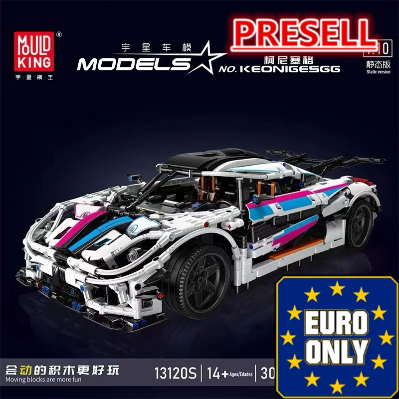 Mould King 13120S Koenigsegg One OVP EU Warehouse Version - YWOBB