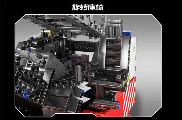 Mould King 17022 RC Fire Engine OVP EU Warehouse Version - YWOBB