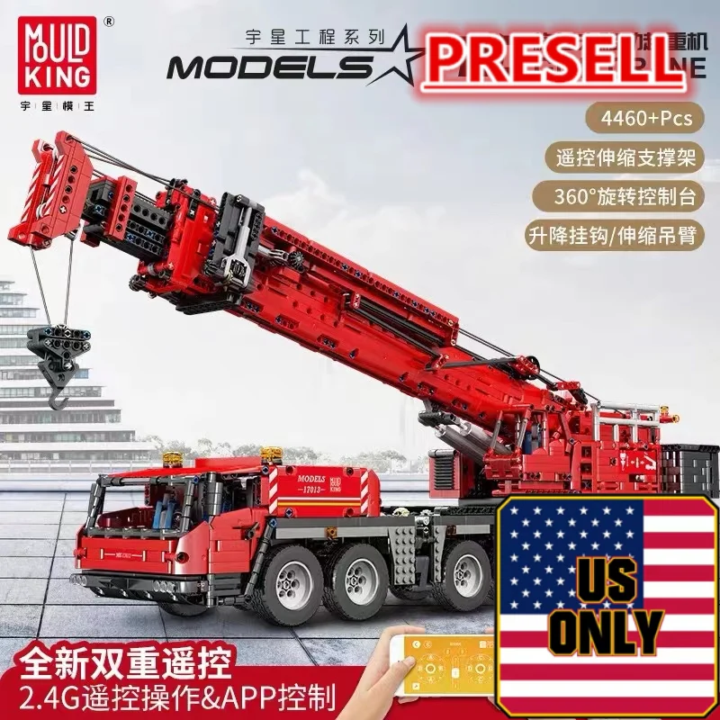 Mould King 17013 Grove GMK Crane OVP US Warehouse Version - YWOBB