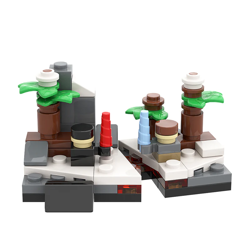 GOBRICKS MOC 75680 Micro Lightsaber Duels - The Skywalker Saga - YWOBB