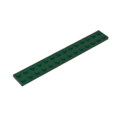 GOBRICKS GDS-516 Plate 2 x 14 - YWOBB
