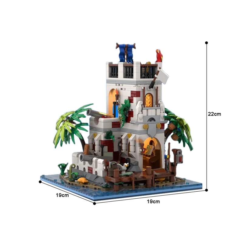 GOBRICKS MOC 147158 Imperial Outpost - YWOBB