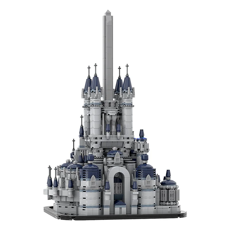 GOBRICKS MOC 177207 Final Fantasy IX Alexandria Castle - YWOBB