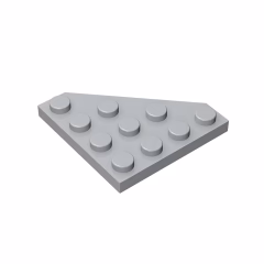 GOBRICKS GDS-554  Plate 4 x 4 Cut Corner - YWOBB