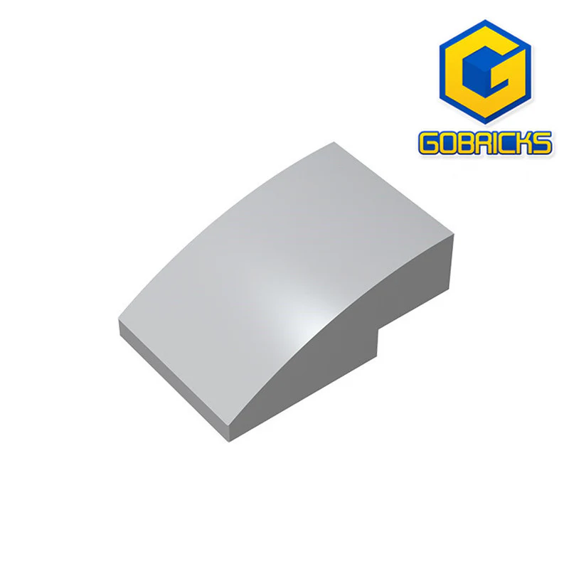 GOBRICKS GDS-1123 Curved 3 x 2 - YWOBB