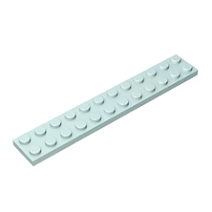 GOBRICKS GDS-515 Plate 2 x 12 - YWOBB