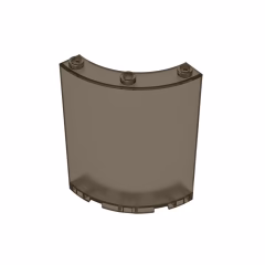 GOBRICKS GDS-774 Cylinder Quarter 4 x 4 x 6 - YWOBB