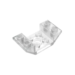 GOBRICKS GDS-683 Inverted 45 4 x 2 Double with 2 x 2 Cutout - YWOBB