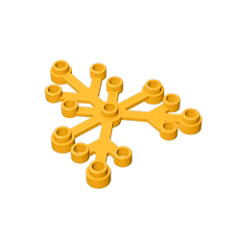 GOBRICKS GDS-1437 Plant Leaves 6 x 5 - YWOBB