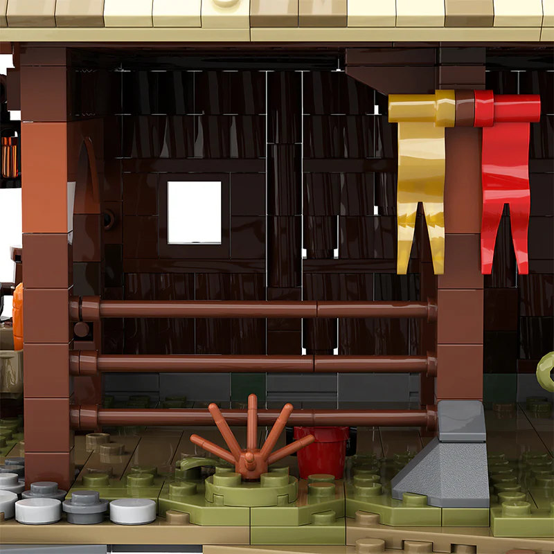 GOBRICKS MOC 139263 Rohan Stables - YWOBB