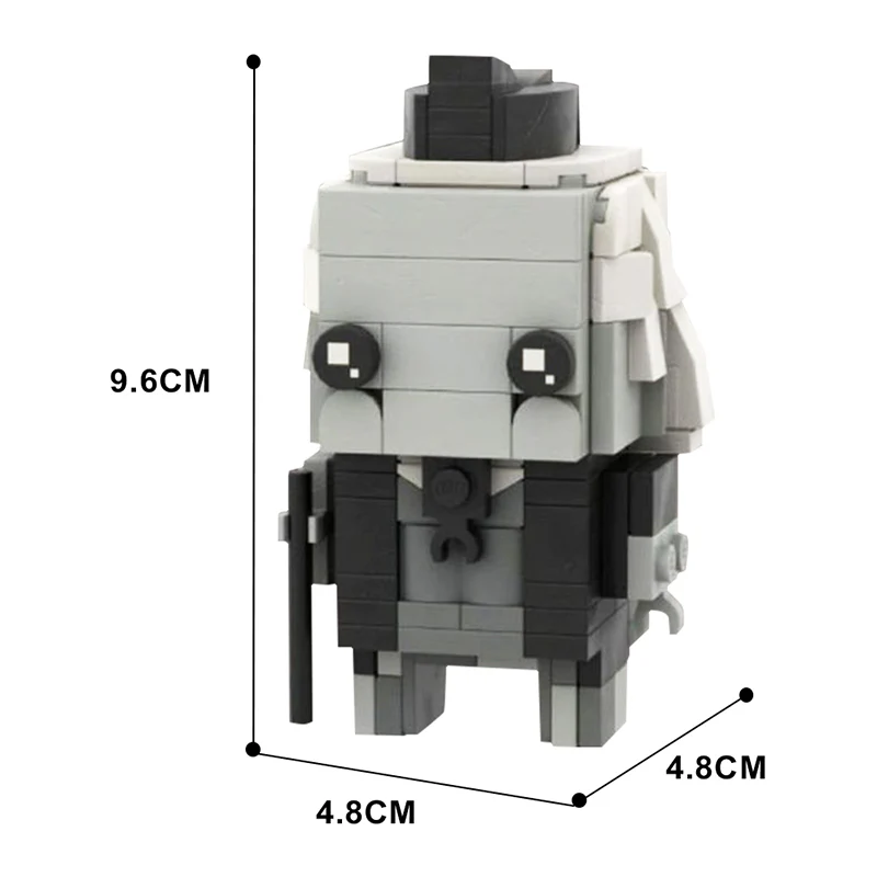 GOBRICKS MOC 137690 BrickHeadz First Doctor - YWOBB