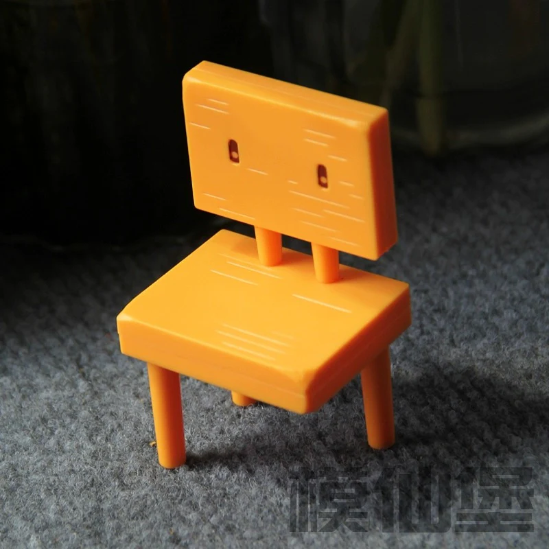 GOBRICKS MOC A0578Y02 Suzuya Journey Stool (Mr. Sota) - YWOBB