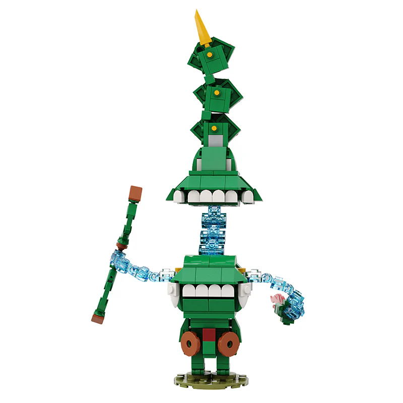 GOBRICKS MOC A1024Y02 Golem Guard-Lancer - YWOBB