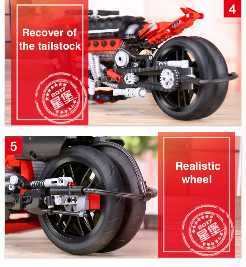 XINGBAO XB-03021 The Off-road Motorcycle - YWOBB