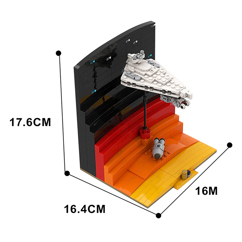 GOBRICKS MOC A0156Y01 Micro Episode IV :NEW HOPE - YWOBB