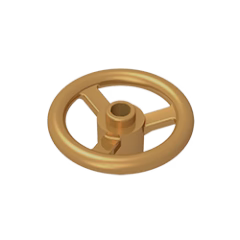 GOBRICKS GDS-1283 Steering Wheel Small, 3 Studs Diameter - YWOBB