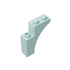GOBRICKS GDS-717  Arch 1 x 3 x 3 - YWOBB