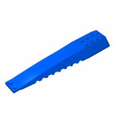 GOBRICKS GDS-768 Wedge 16 x 4 Triple Curved - YWOBB