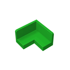 GOBRICKS GDS-1042 Panel 2 x 2 x 1 Corner - YWOBB
