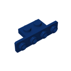 GOBRICKS GDS-638 Bracket 1 x 2 - 1 x 4 with Rounded Corners - YWOBB