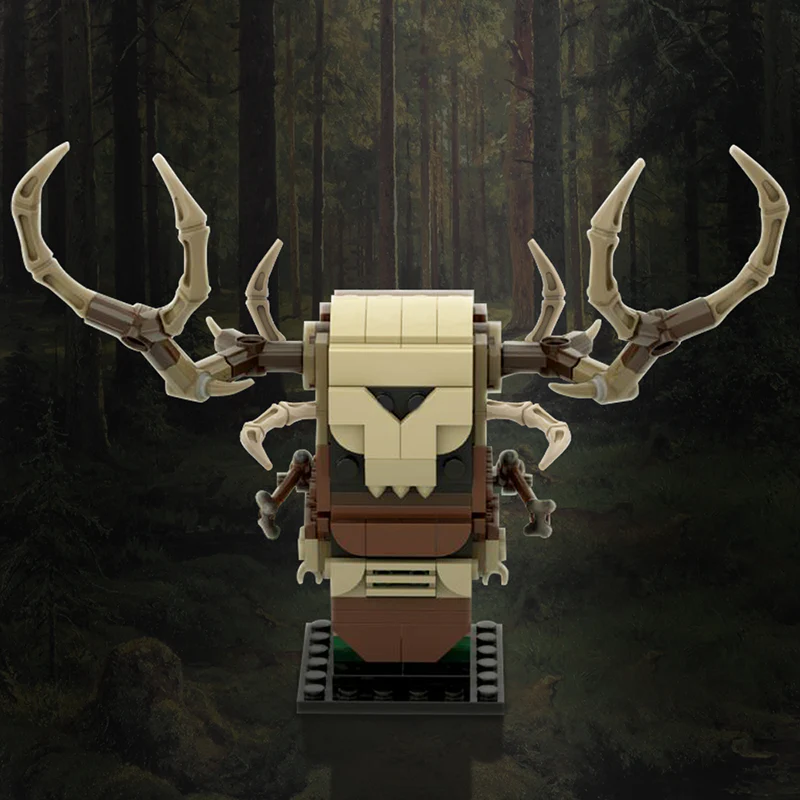 GOBRICKS MOC 55452 Leshen Brickheadz The Witcher 3 - YWOBB