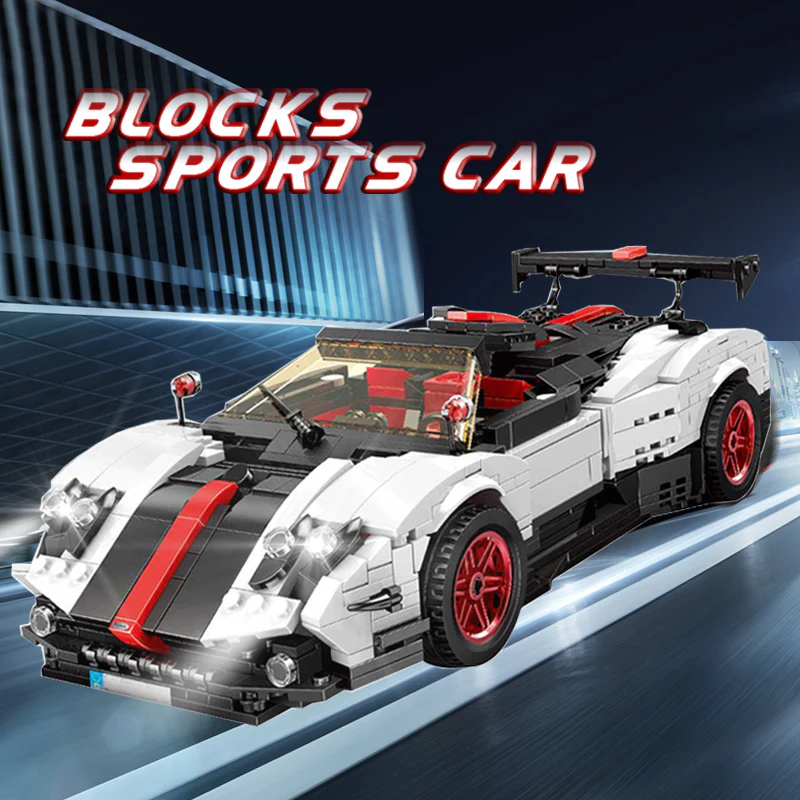 Mould King 13105 The Pagani Speed Racing Car - YWOBB