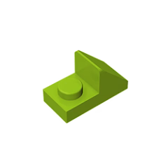 GOBRICKS GDS-832 Slope 45 2 x 1 with 2/3 Cutout - YWOBB