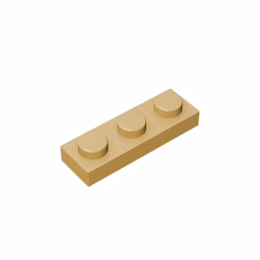 GOBRICKS GDS-503 Plate 1 x 3 - YWOBB