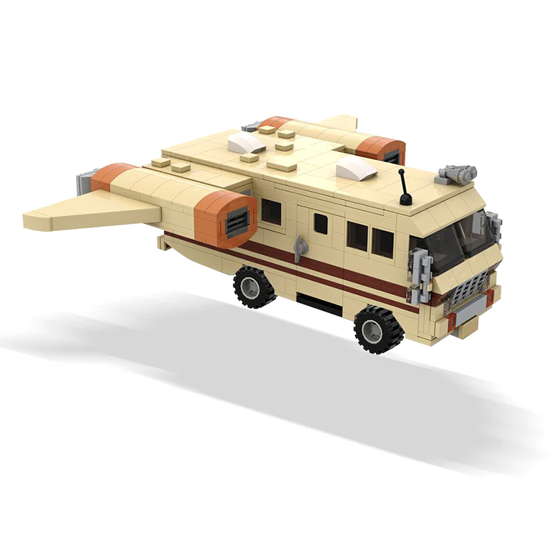 GOBRICKS MOC 37608 Spaceballs Eagle-5 - YWOBB