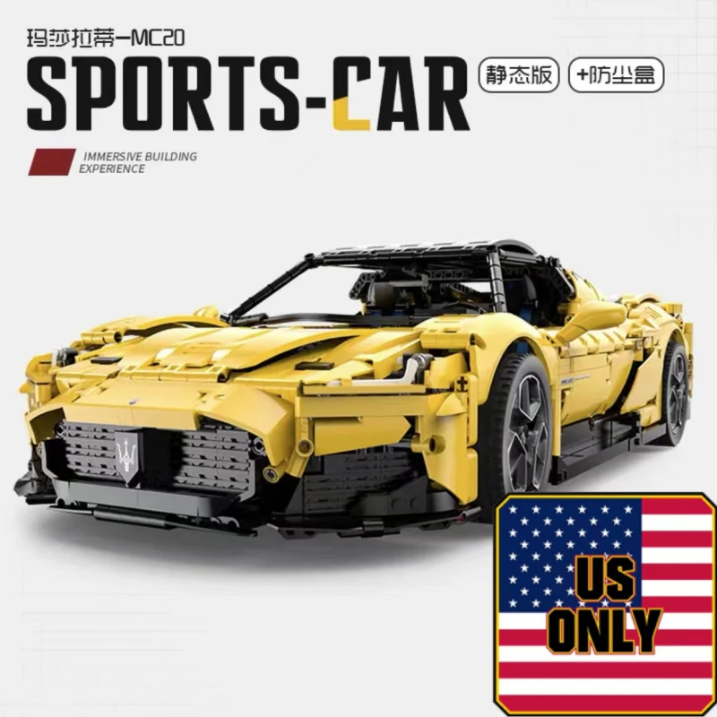 RASTAR 93510 Maserati MC20 Nettuno OVP US Warehouse Version - YWOBB