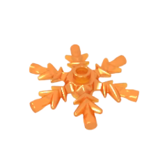GOBRICKS GDS-M468 4x4 Crystal Ice Snowflake - YWOBB