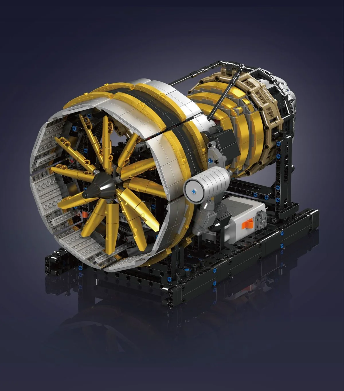 Mould King 10141 Aircraft Engine - YWOBB