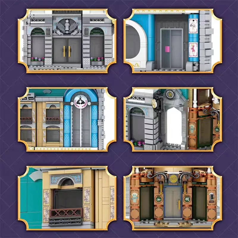 Reobrix 66032 Streetscape Book of Architecture - YWOBB