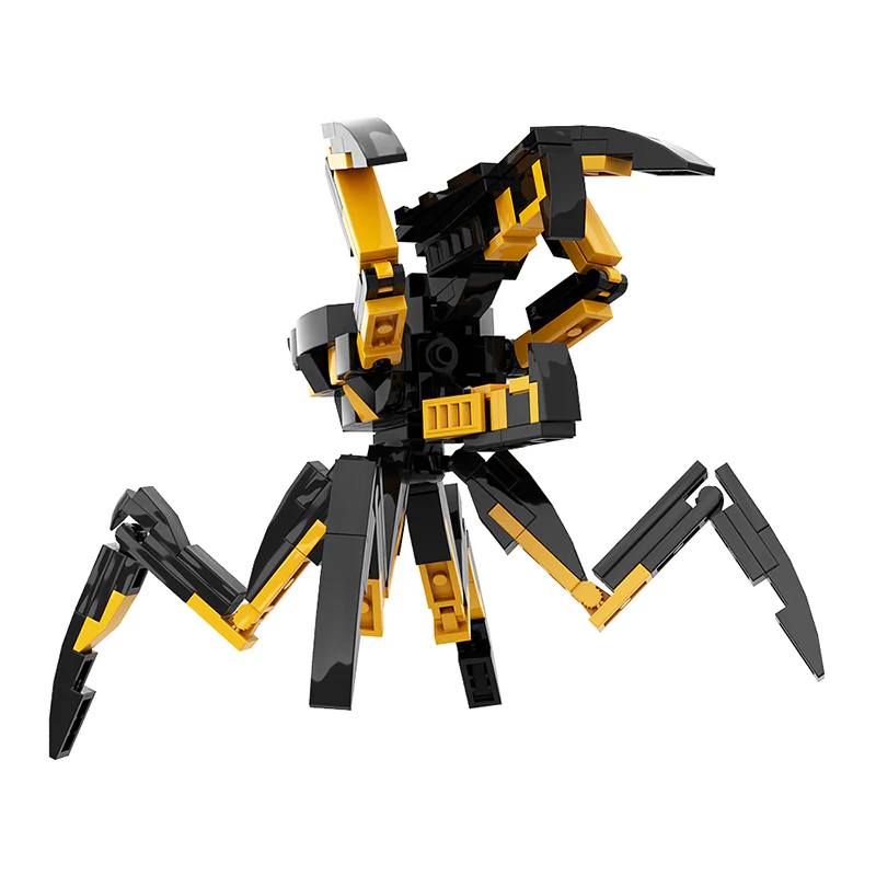 GOBRICKS MOC A0877 starship troopers bug - YWOBB