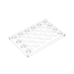 GOBRICKS GDS-757  Modified 4 x 6 with Studs on Edges - YWOBB